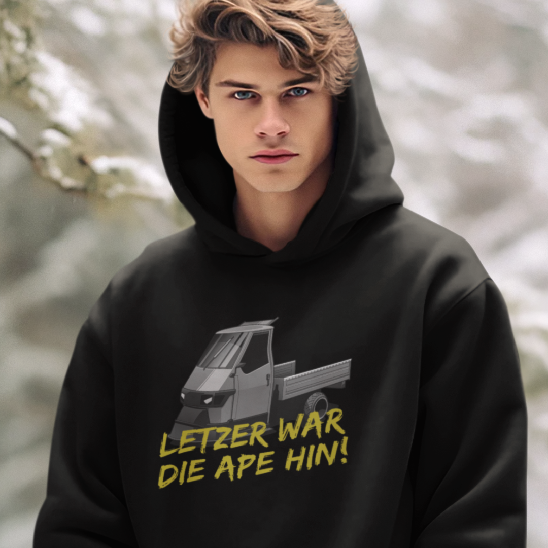 Letzer war die Ape hin - Unisex Hoodie Premium
