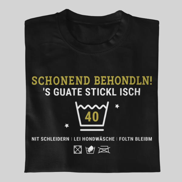 Schonend behondln 40 - Damenshirt Premium