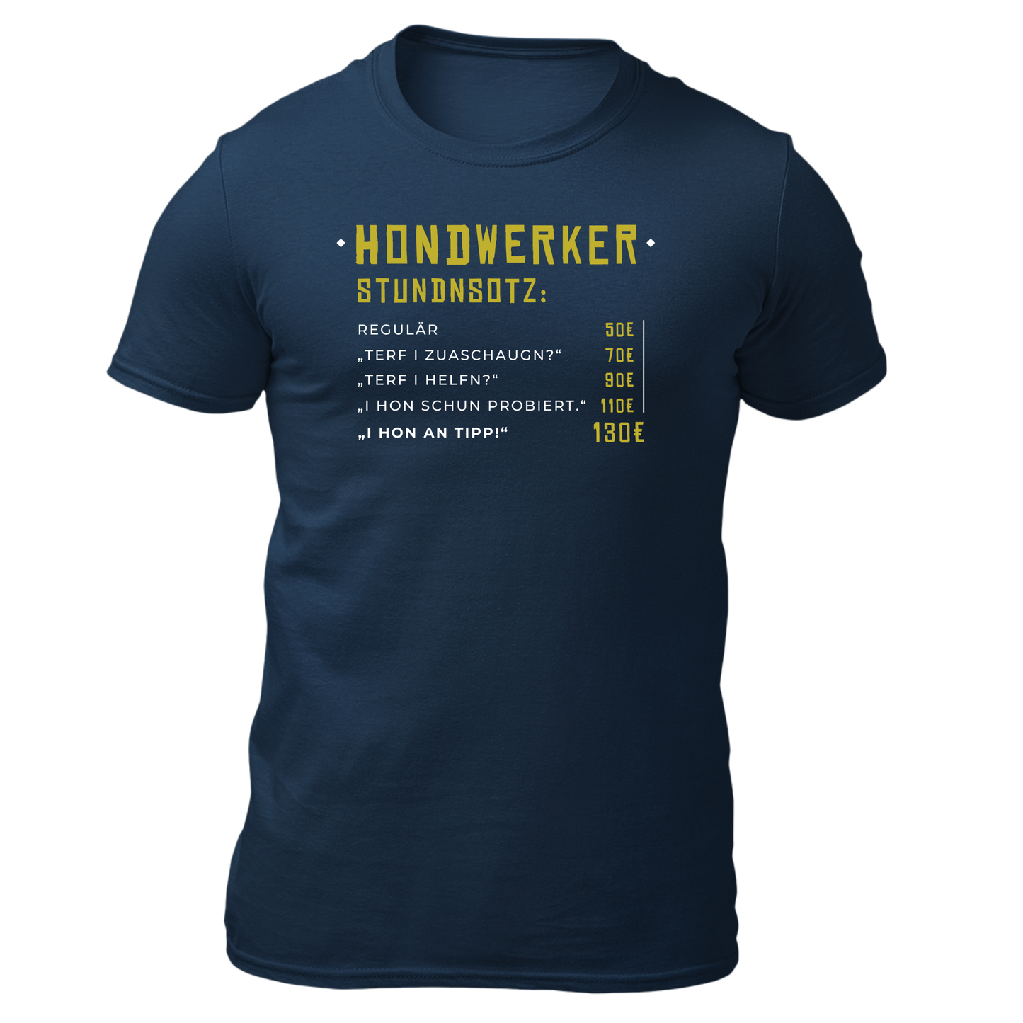 Hondwerker Stundnsotz - Unisex Shirt Premium