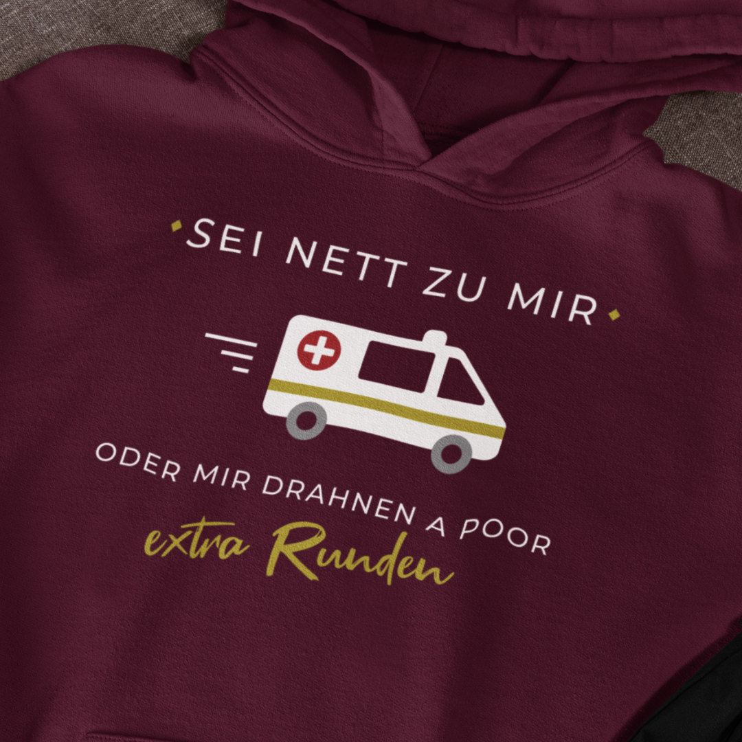 Sei nett zu mir, Rettung - Unisex Hoodie Premium