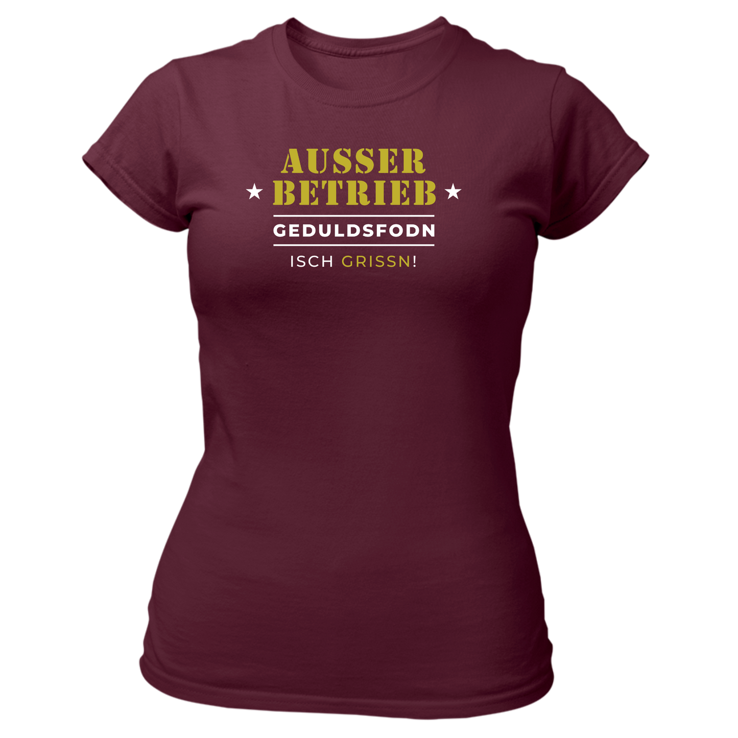 Ausser Betrieb - Damenshirt Premium