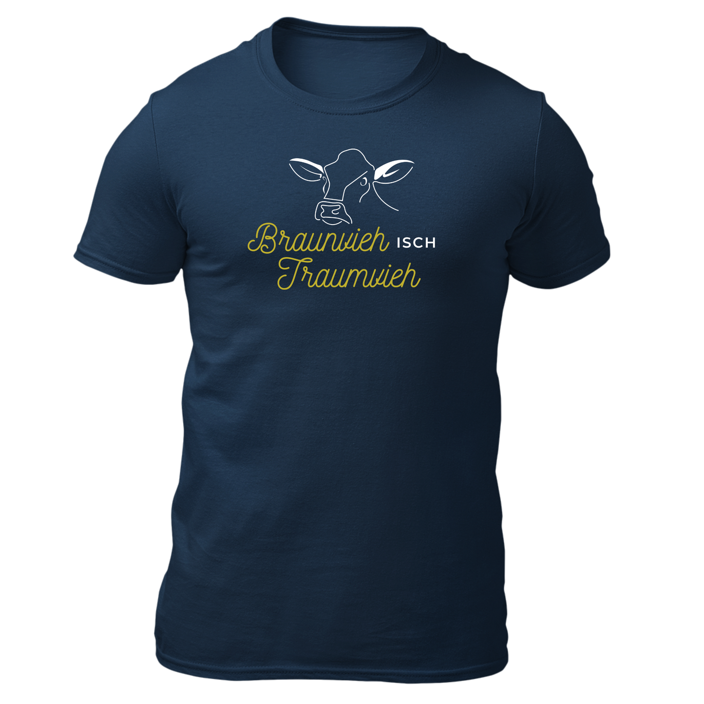 Braunvieh isch Traumvieh - Unisex Shirt Premium