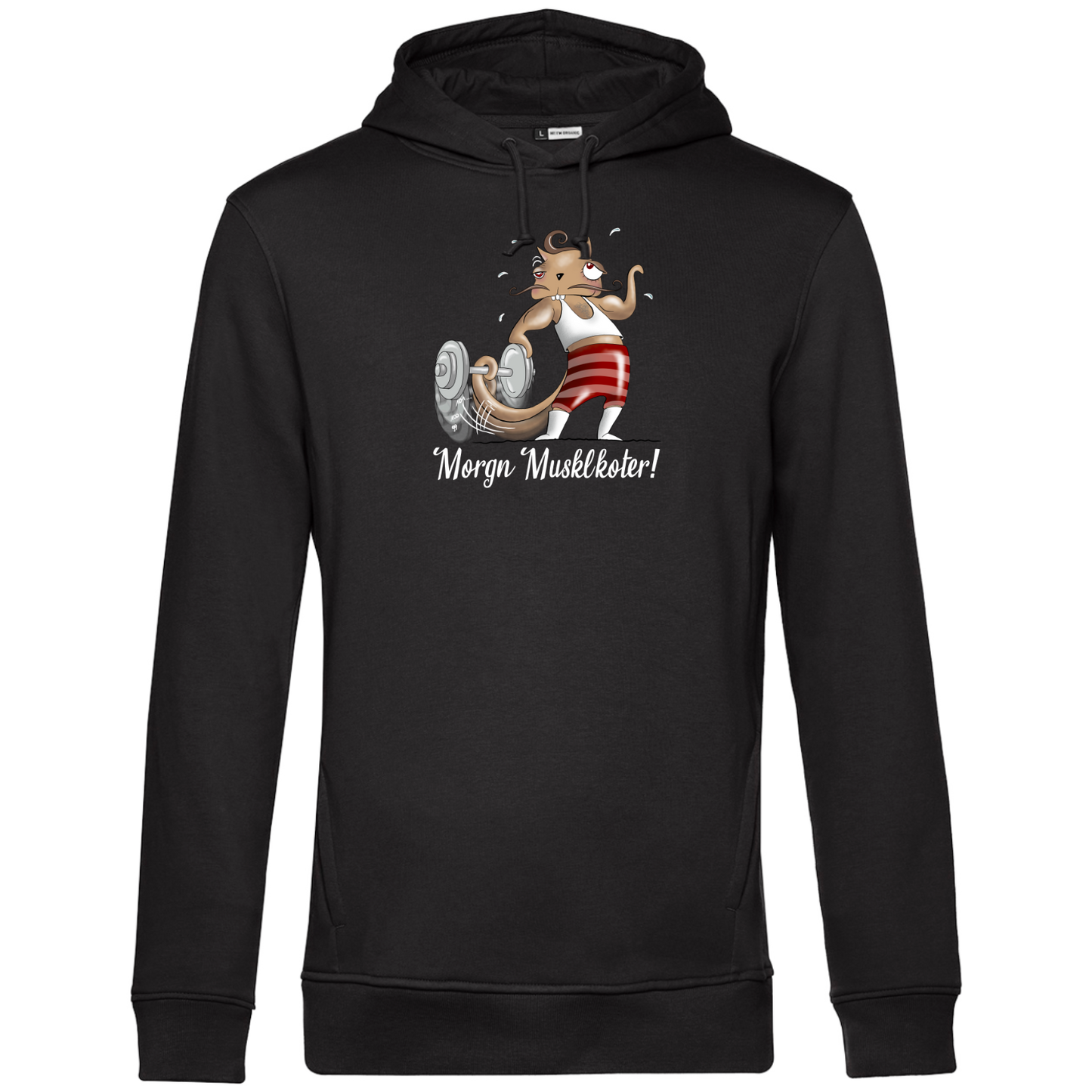 Morgn Musklkoter! - Unisex Hoodie Premium