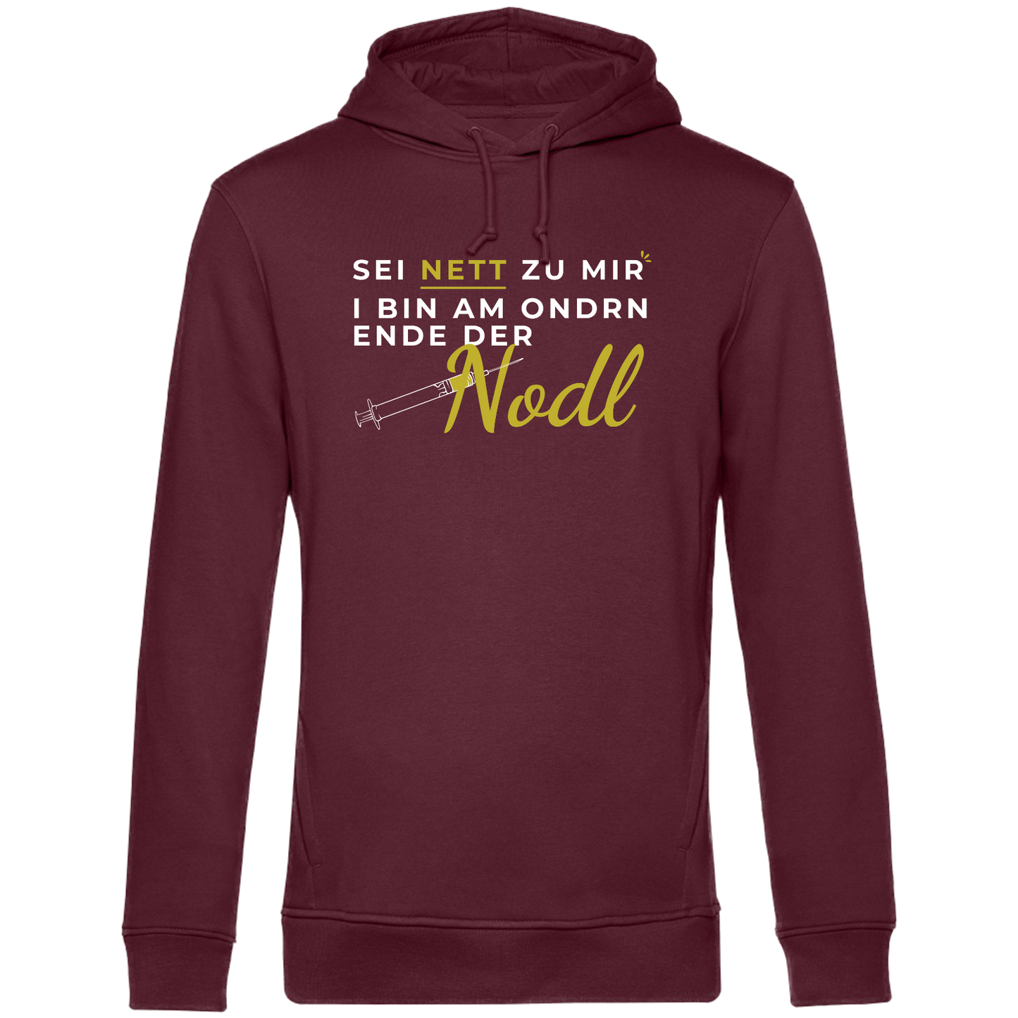 Sei nett zu mir, Nodl - Unisex Hoodie Premium