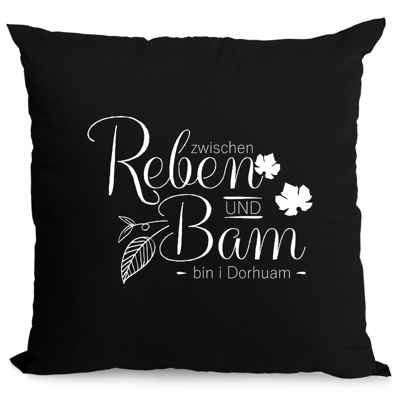 Zwischn Rebm und Bam - Zirbenkissen