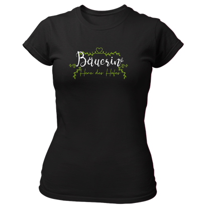 Bäuerin, Herz des Hofes - Damenshirt Premium