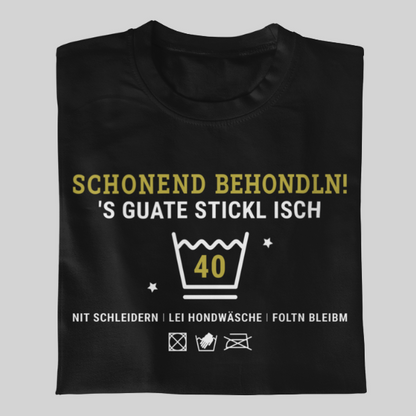 Schonend behondln 40 - Damenshirt Premium