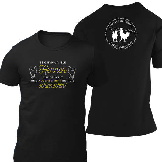 Es gib sou viele Hennen mit Logo Proveis U. - Herrnshirt