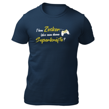 Zocker - Herren Shirt Bio - Navy / XS - Shirts & Tops