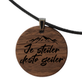 Je steiler desto geiler - Halskette