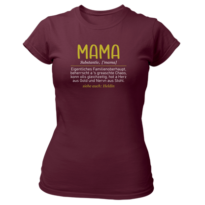 Mama - Damenshirt Premium