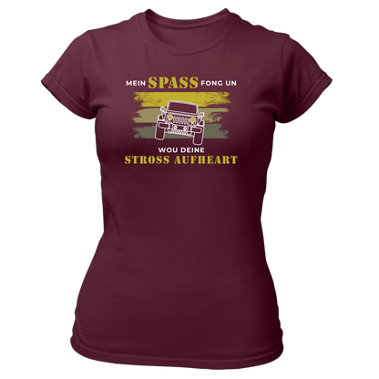 Mein Spaß fong un (Offroad) - Damenshirt Premium