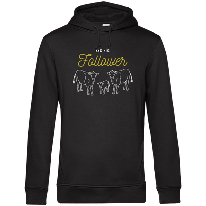Meine Follower (Kuh) - Unisex Hoodie Premium