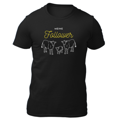 Meine Follower (Kuh) - Unisex Shirt Premium