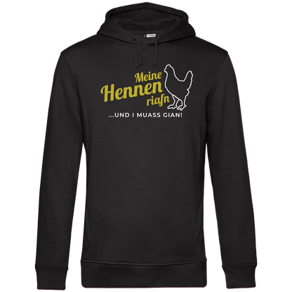 Meine Hennen riafn - Unisex Hoodie Premium