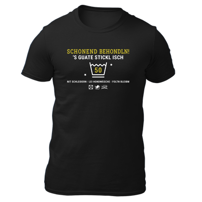 Schonend behondln 50 - Unisex Shirt Premium