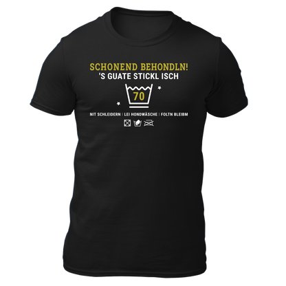 Schonend behondln 70 - Unisex Shirt Premium