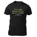 Weisse vom Speck - Herren Shirt Bio - Schwarz / XS - Shirts & Tops