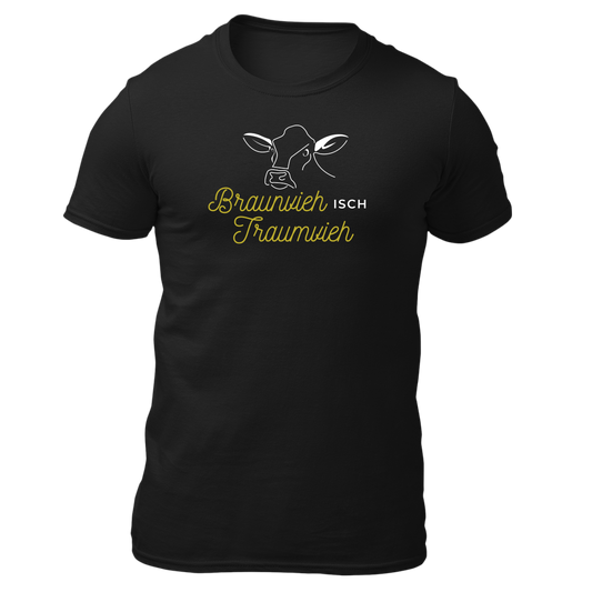 Braunvieh isch Traumvieh - Unisex Shirt Premium