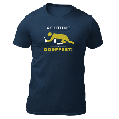 Achtung Dorffest - Unisex Shirt Premium