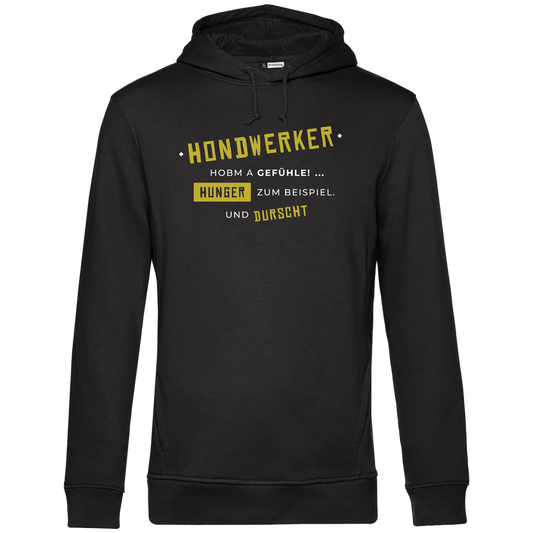 Hondwerker hobm a Gefühle - Unisex Hoodie Premium