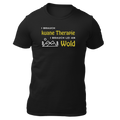 I brauch kuane Thearpie, i brauch lei an Wold - Unisex Shirt Premium