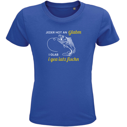 I glab i gea iatz fischn - Kindershirt Premium