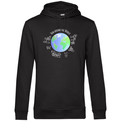 Lauf um die Welt - Unisex Hoodie Premium