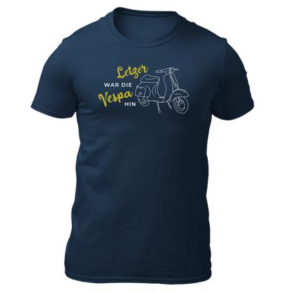 Letzer war die Vespa hin - Unisex Shirt Premium
