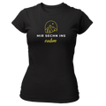 Mir sechn ins oubm - Damenshirt Premium