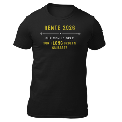 Rente 2026 - Unisex Shirt Premium