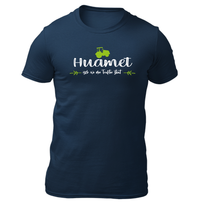 Huamet Traktor - Herren Shirt Bio - Navy / S - Shirts & Tops