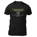 Schonend behondln 40 - Herren Shirt Bio - Schwarz / S - Shirts & Tops