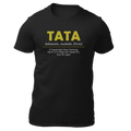 Tata - Herren Shirt Bio - Schwarz / S - Shirts & Tops